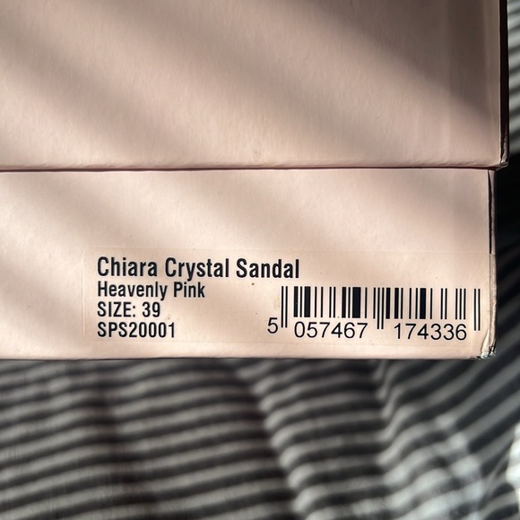 Sophia Webster Chiara Crystal Sandal Heavenly Pink Limited Edition 39 - Picture 3 of 8